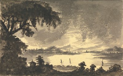 River Forth with the Town and Castle of Stirling in the Distance by Rev. William Gilpin