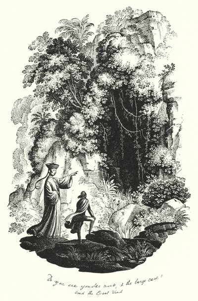 Hans Christian Andersen: The Garden Of Paradise by Rex (after) Whistler