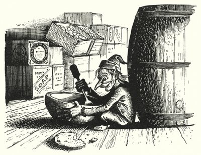 Hans Christian Andersen: The Goblin And The Huckster by Rex (after) Whistler