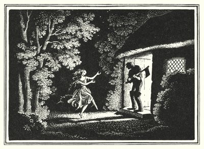 Hans Christian Andersen: The Red Shoes by Rex (after) Whistler