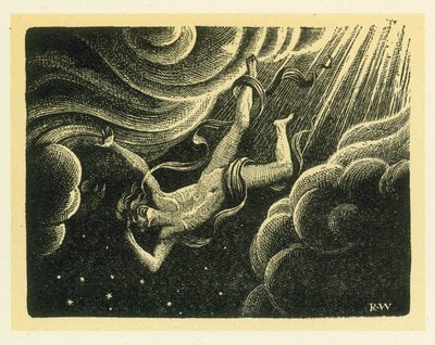 Rex Whistler illustrations to Laurence Whistler poems by Rex (after) Whistler