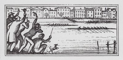 The Boat Race by Rex (after) Whistler