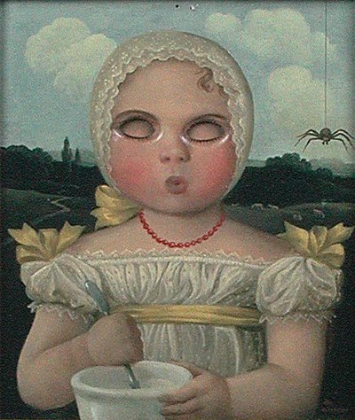 Little Miss Muffet by Rex Whistler