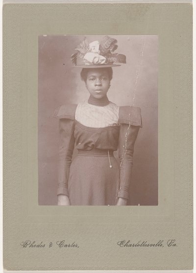 Portrait of a Woman, c. 1910 by Rhodes & Carter