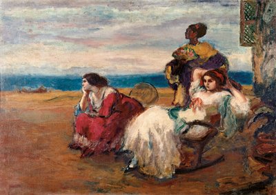 In front of the sea by Ricardo Canals y Llambi