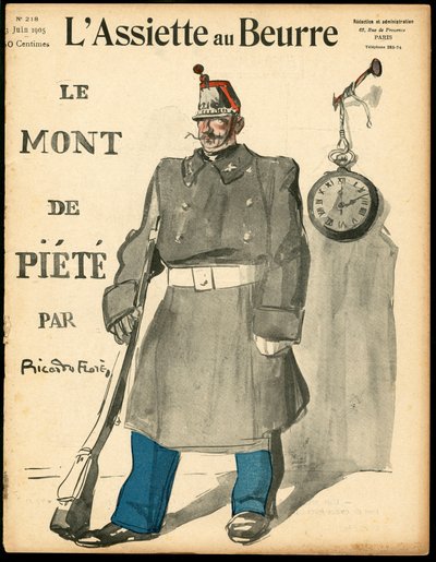 Cover of The Butter Plate, number 218, Satirical in Colors by Ricardo Flores