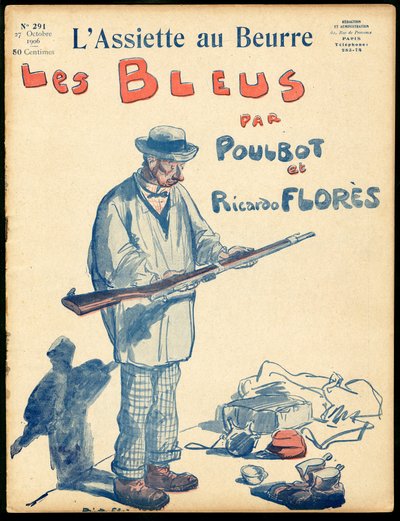 Cover of The Butter Plate, number 291, Satirical in Colors by Ricardo Flores