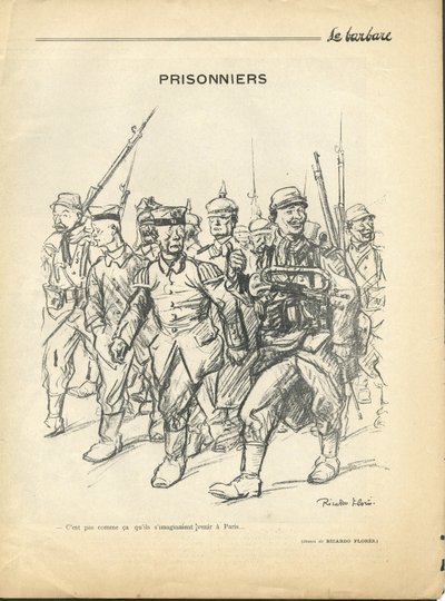 Illustration by Ricardo Flores in The Barbarian, No. 4 by Ricardo Flores