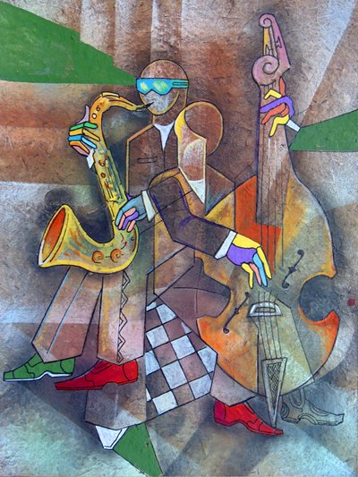 Abstract Jazz Performance by Ricardo Maya