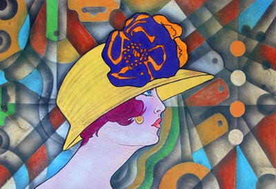 Elegant Woman in Hat by Ricardo Maya