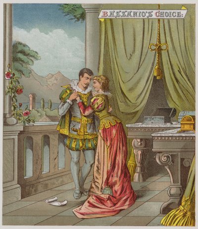 Illustration for The Merchant Of Venice by Richard Andre