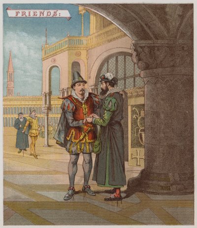 Illustration for The Merchant Of Venice by Richard Andre