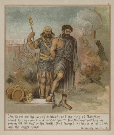 Then He Put Out the Eyes of Zedekiah by Richard Andre