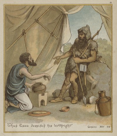 Thus Esau Despised His Birthright by Richard Andre