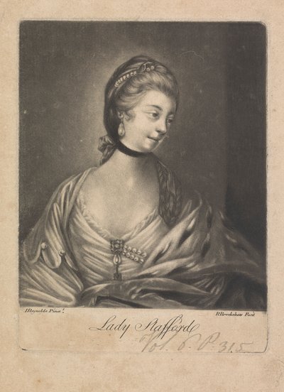 Lady Anne Wentworth, Countess of Strafford by Richard Brookshaw
