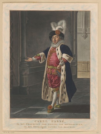 Portrait of Carel Passé as Philip the Good by Richard Brookshaw
