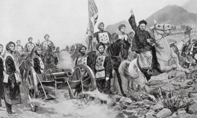 The Chino-Japanese War by Richard Caton II (after) Woodville