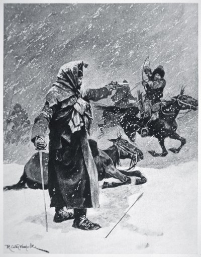 Turkic-Bashkir Cossack archers harried and hounded the retreat of Napoleon