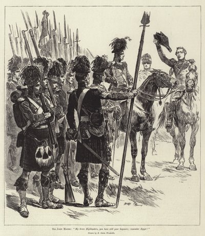 Battles of the British Army, Corunna by Richard Caton Woodville junior