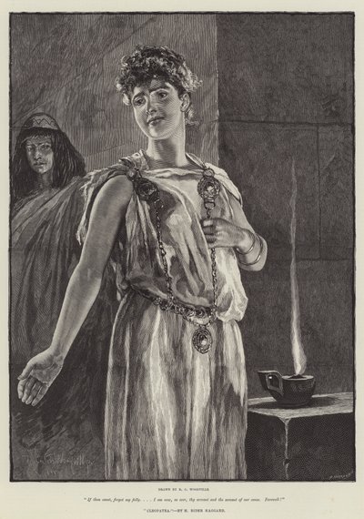 Cleopatra by H. Rider Haggard by Richard Caton Woodville junior
