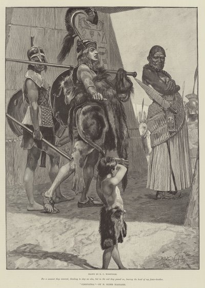 Cleopatra, by H Rider Haggard by Richard Caton Woodville junior