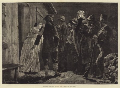 Disturbed Ireland, a Visit from Rory of the Hills by Richard Caton Woodville junior