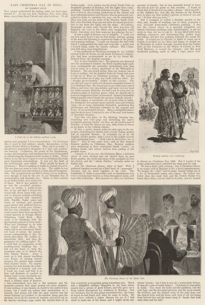 Last Christmas Day in India by Richard Caton Woodville junior
