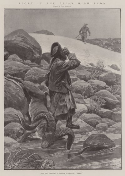 Sport in the Asian Highlands by Richard Caton Woodville junior
