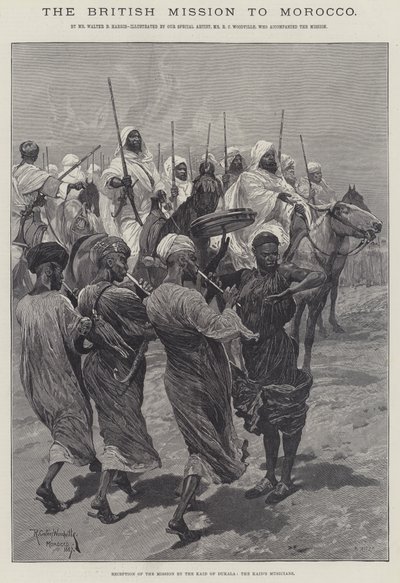 The British Mission to Morocco by Richard Caton Woodville junior