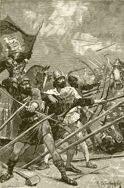 The English Archers of Azincourt by Richard Caton Woodville junior