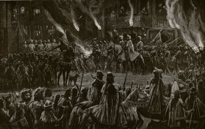 The Marching Watch, Illustration from 