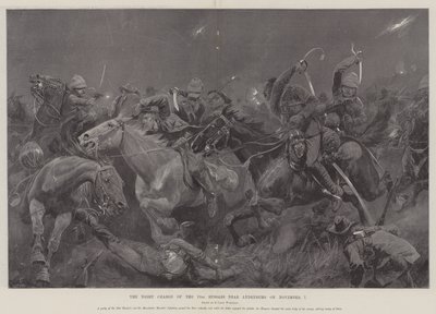 The Night Charge of the 19th Hussars near Lydenburg on 7 November by Richard Caton Woodville junior