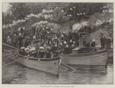 The Recent Fighting on the Gambia, Ambush at Madini Creek by Richard Caton Woodville junior