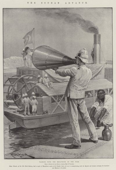 The Soudan Advance by Richard Caton Woodville junior