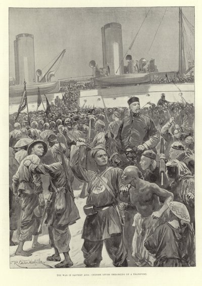 The War in Eastern Asia by Richard Caton Woodville junior