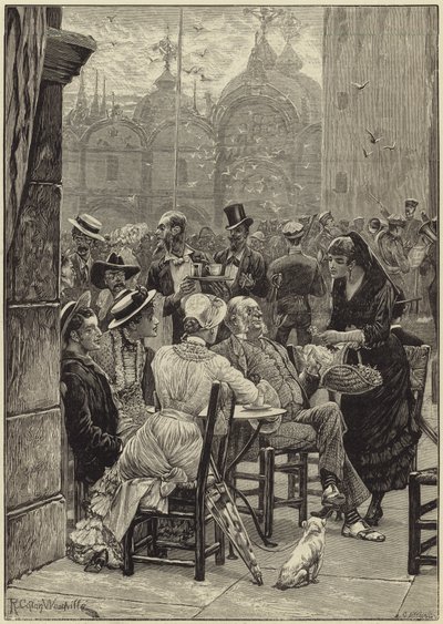 The Tourist in Venice by Richard Caton Woodville junior