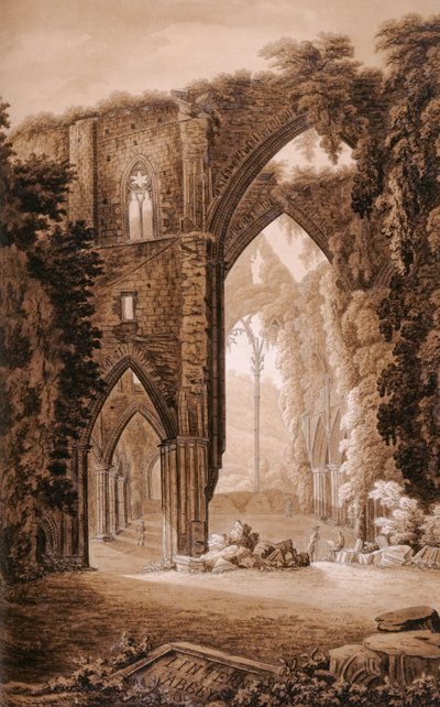 Tintern Abbey, from the 