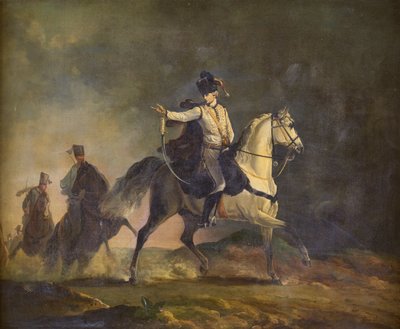 The Earl of Ancram Mounted on a Charger, c.1773 by Richard Cosway