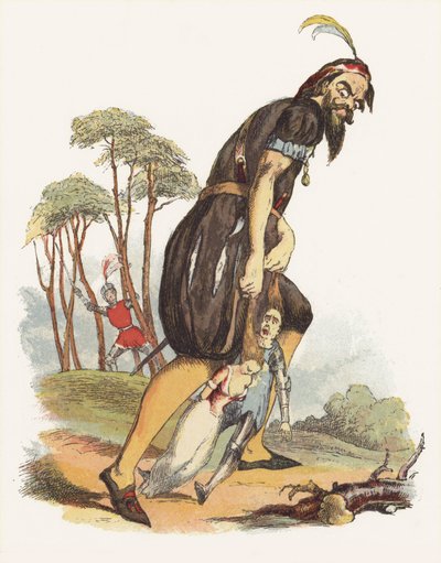 Illustration for Jack The Giant Killer by Richard Doyle