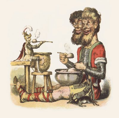 Illustration for Jack The Giant Killer by Richard Doyle