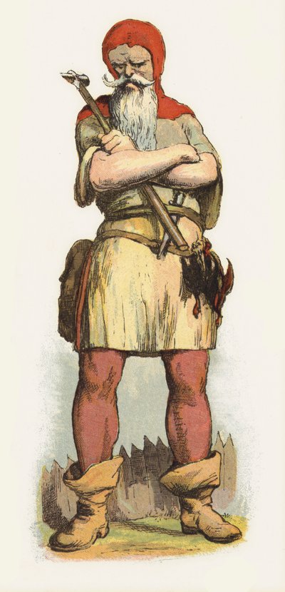 Illustration for Jack The Giant Killer by Richard Doyle