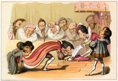 King Edward VI Grants a Charter by Richard Doyle