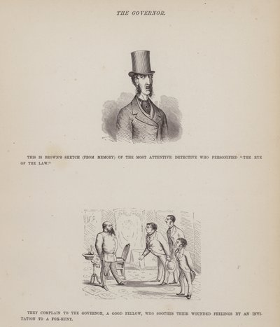 Page from The American Tour of Messrs Brown, Jones and Robinson by Richard Doyle