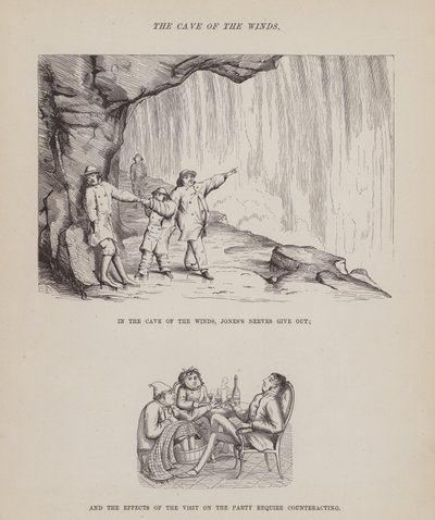 Page from The American Tour of Messrs Brown, Jones and Robinson (engraving) by Richard Doyle