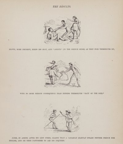 Page from The American Tour of Messrs Brown, Jones and Robinson (engraving) by Richard Doyle