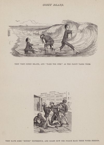 Page from The American Tour of Messrs Brown, Jones and Robinson (engraving) by Richard Doyle