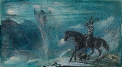 The Knight and the Spectre by Richard Doyle
