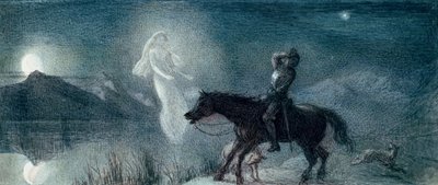 The Knight and the Spectre by Richard Doyle