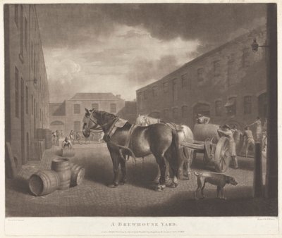 A Brewhouse Yard by Richard Earlom