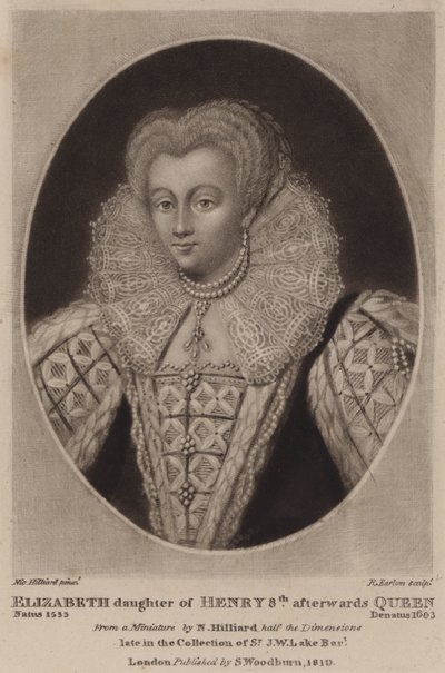 Queen Elizabeth I by Richard Earlom